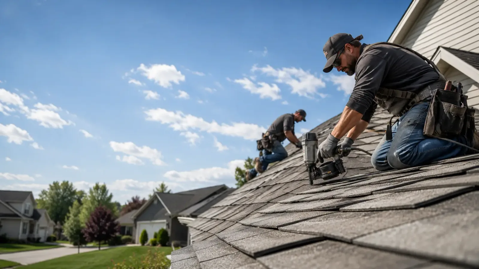 Storm Damage Roof Repair in Harmon, IL near me